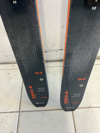178cm Blizzard G094 Approach  Sci touring + attacc