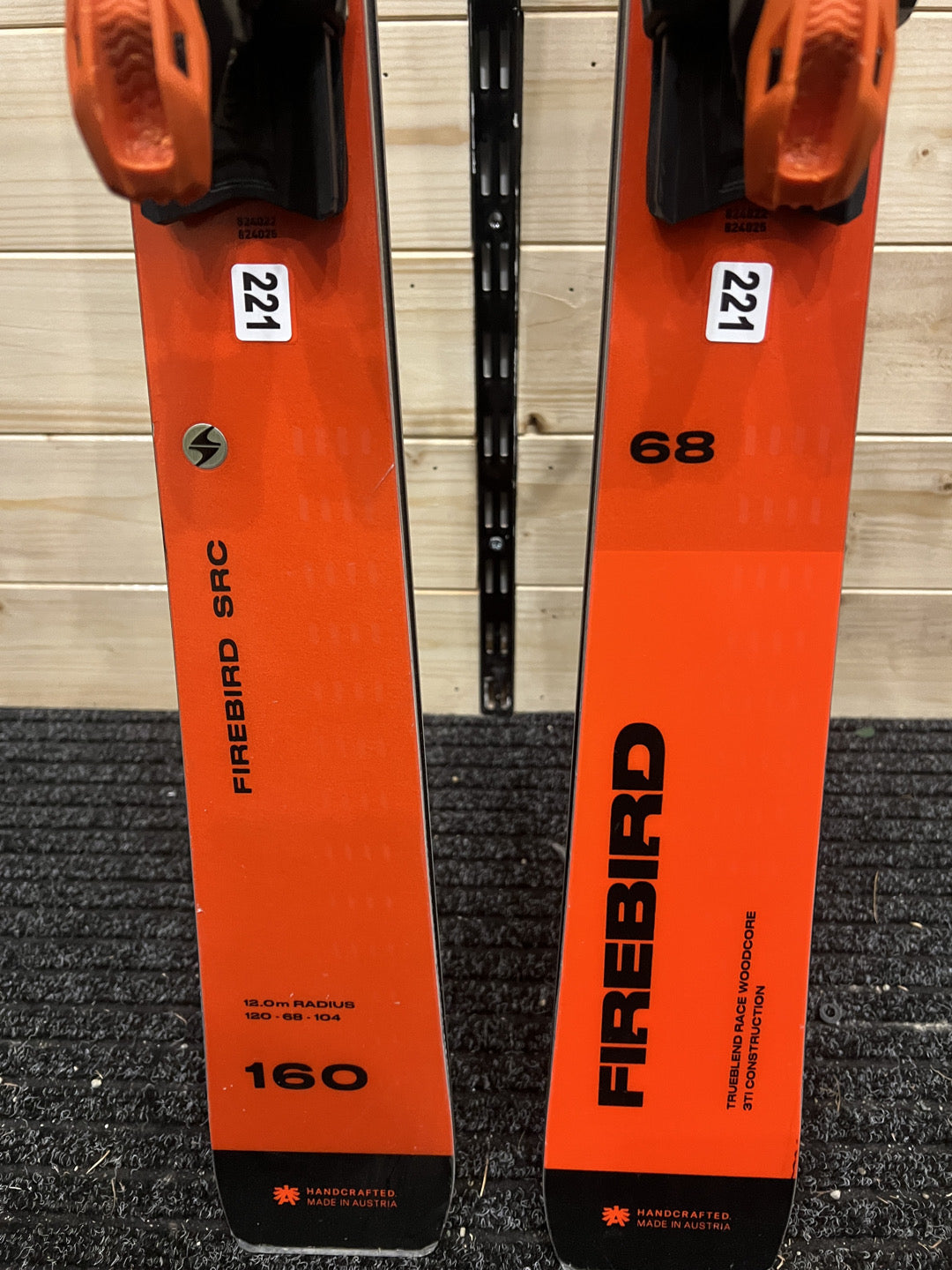 160cm Blizzard SRC 2024 sci discesa Test N221