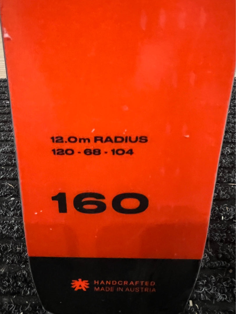 160cm Blizzard SRC 2024 sci discesa Test N221