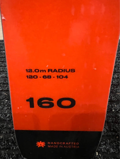 160cm Blizzard SRC 2024 sci discesa Test N221
