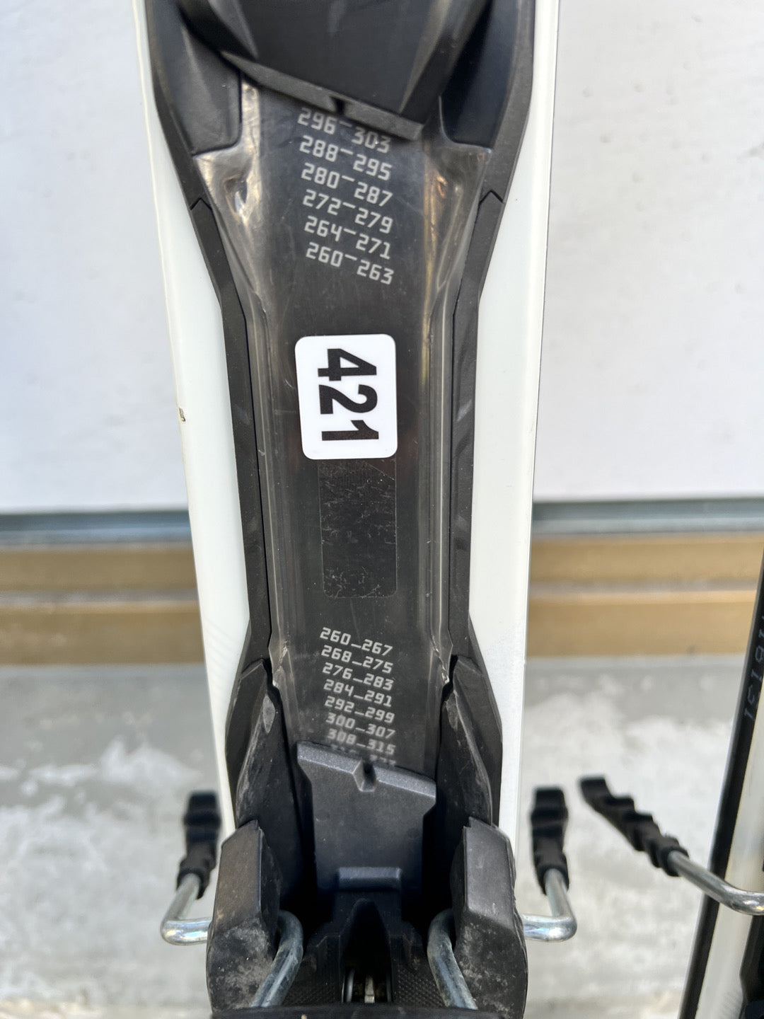 163cm sci Volkl SC Flair r14.3 usato B N421