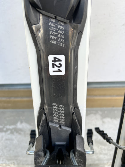 163cm sci Volkl SC Flair r14.3 usato B N421