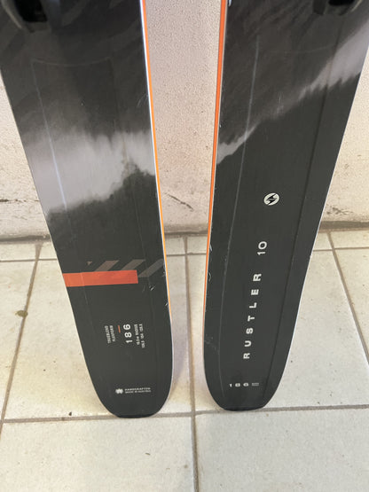186cm Sci freeride Blizzard Rustler 10 r18.5 usato