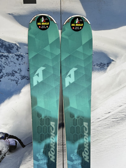 165cm Sci freeride Nordica Astral78 r15 usato N528