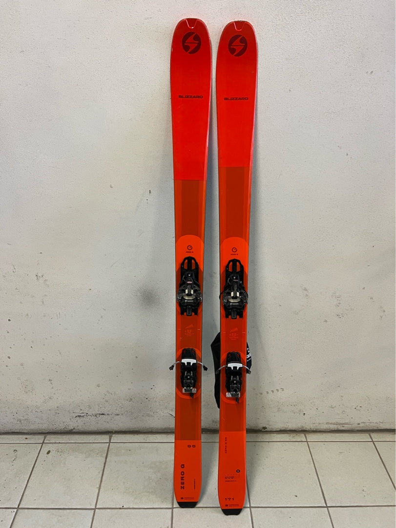 171cm Blizzard G095 TEST Sci + attacchi + pelli