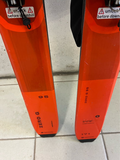 171cm Blizzard G095 TEST Sci + attacchi + pelli