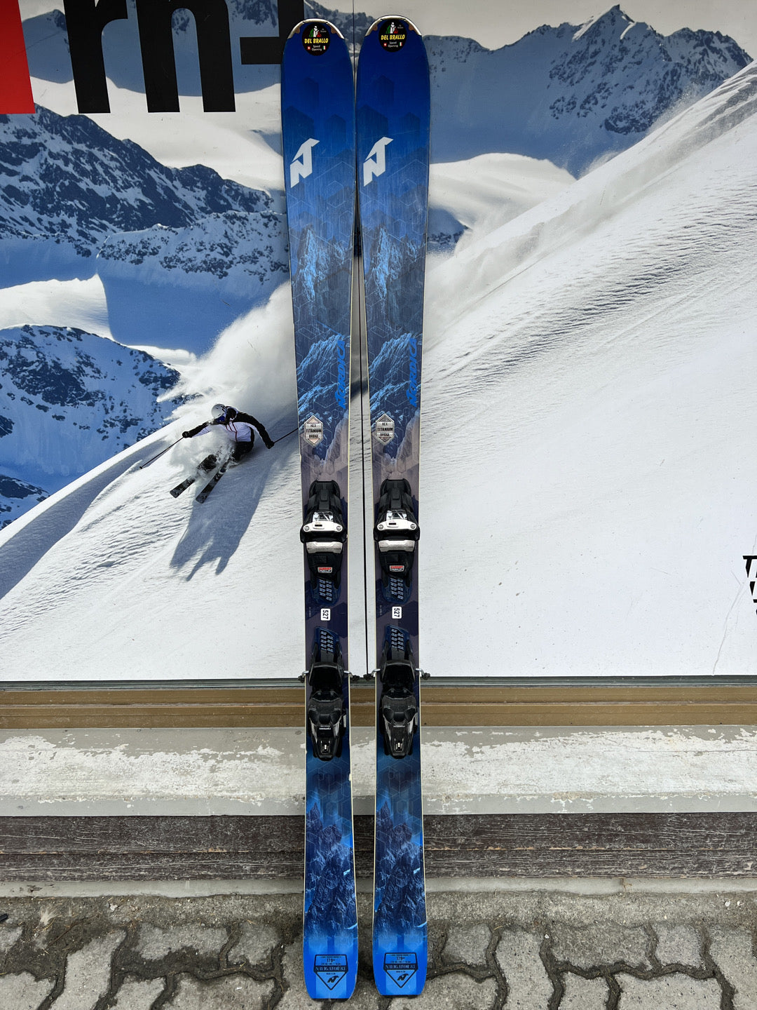 179cm Sci freeride Nordica Navigator85 r16.5 usato