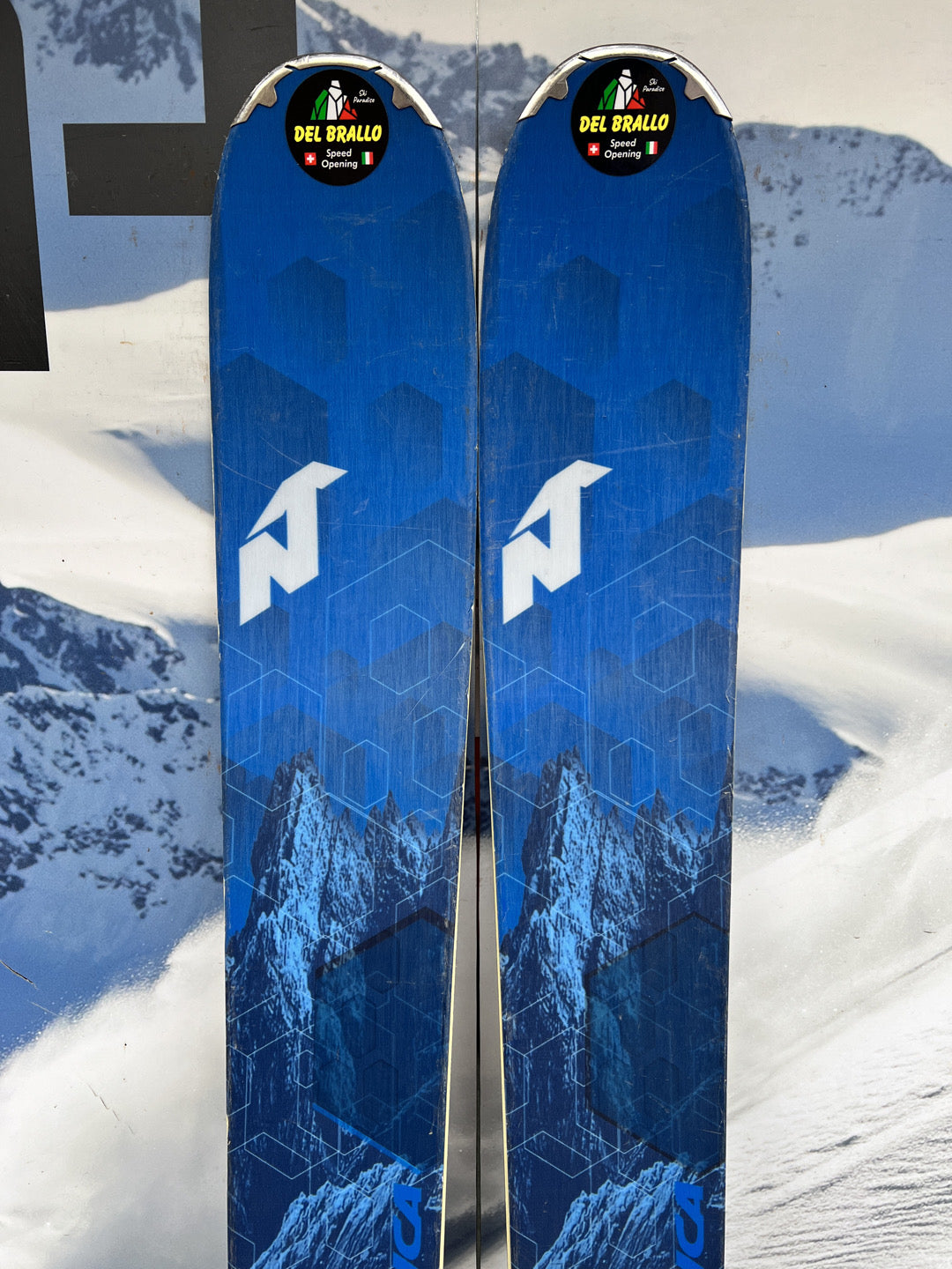 179cm Sci freeride Nordica Navigator85 r16.5 usato