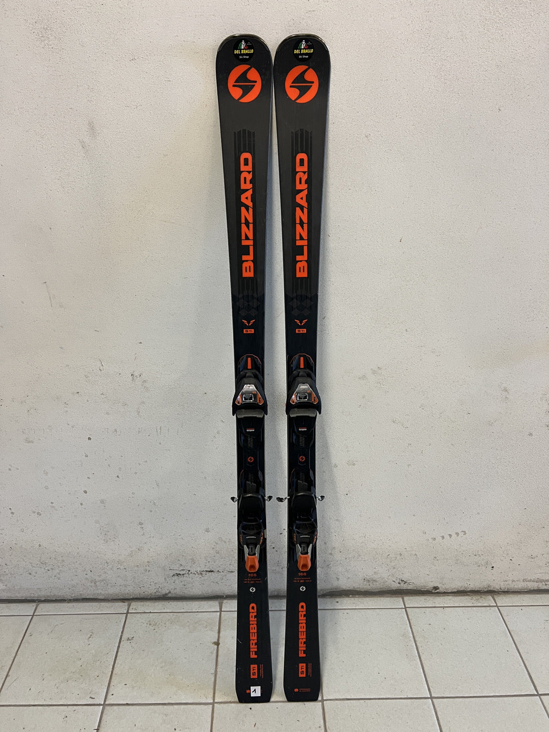 166cm sci Blizzard S TI Test r14.5 usati N1