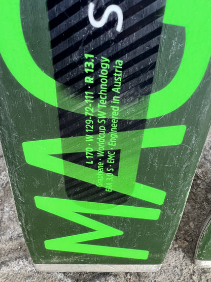 170cm sci Head Supershape e-Magnum r13.1 usati N47