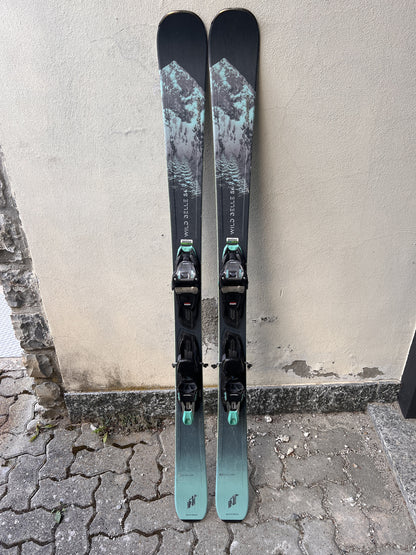 150cm sci Nordica Wild Belle 84 r12.2 usato