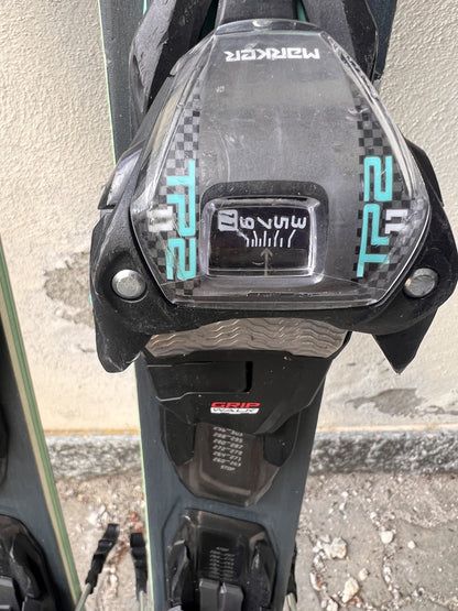 150cm sci Nordica Wild Belle 84 r12.2 usato