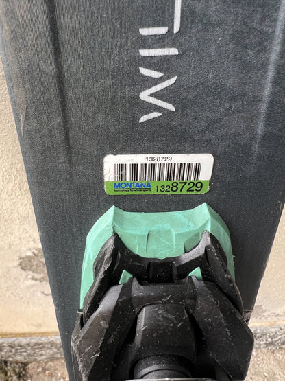 150cm sci Nordica Wild Belle 84 r12.2 usato