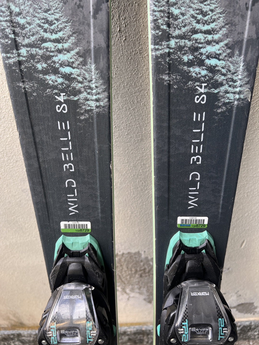 150cm sci Nordica Wild Belle 84 r12.2 usato