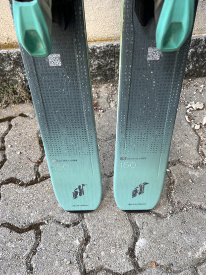 150cm sci Nordica Wild Belle 84 r12.2 usato