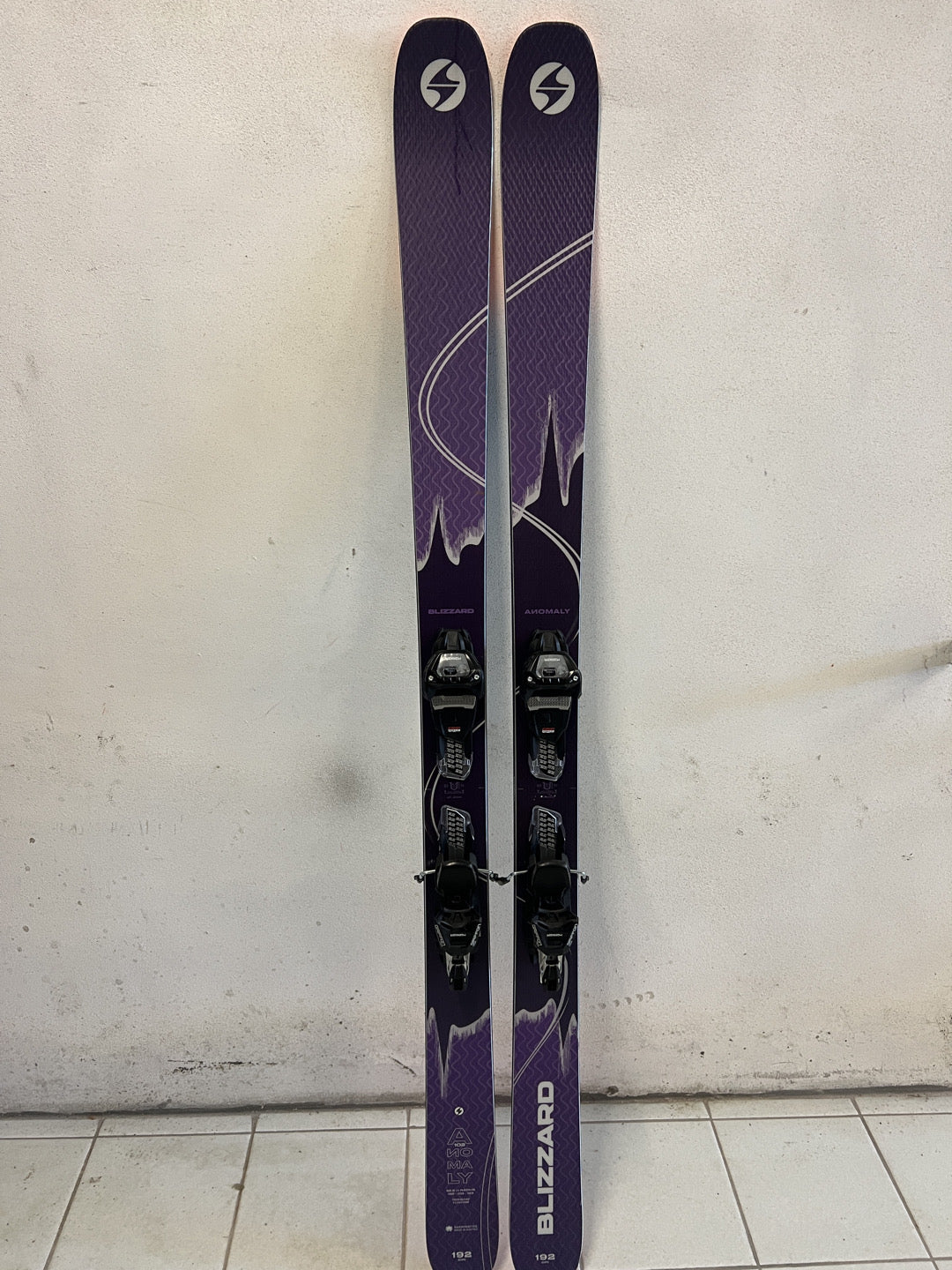 192cm Sci freeride Blizzard Anomaly102 r22.5 usato