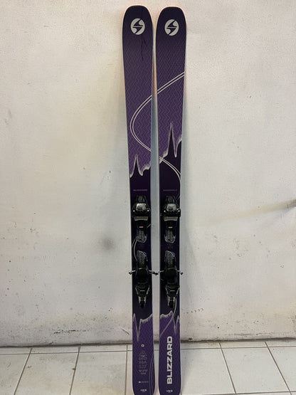 192cm Sci freeride Blizzard Anomaly102 r22.5 usato