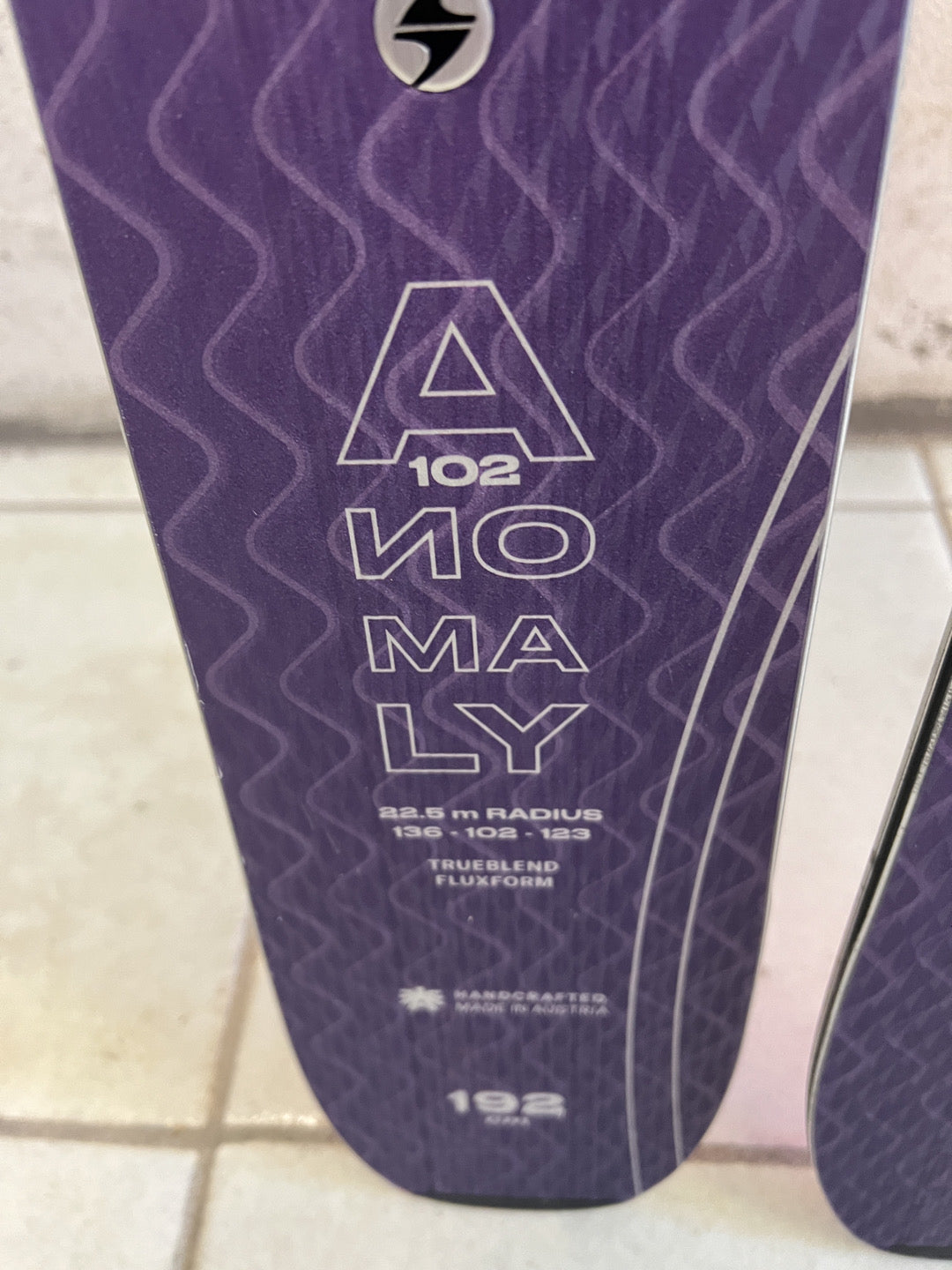 192cm Sci freeride Blizzard Anomaly102 r22.5 usato