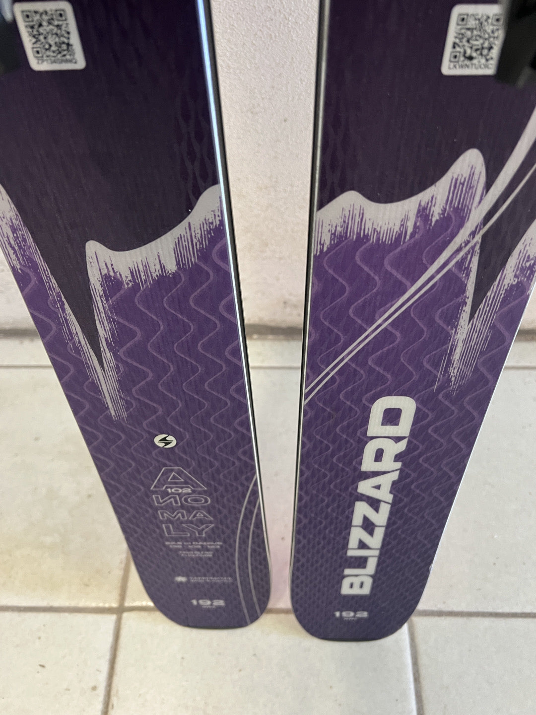 192cm Sci freeride Blizzard Anomaly102 r22.5 usato