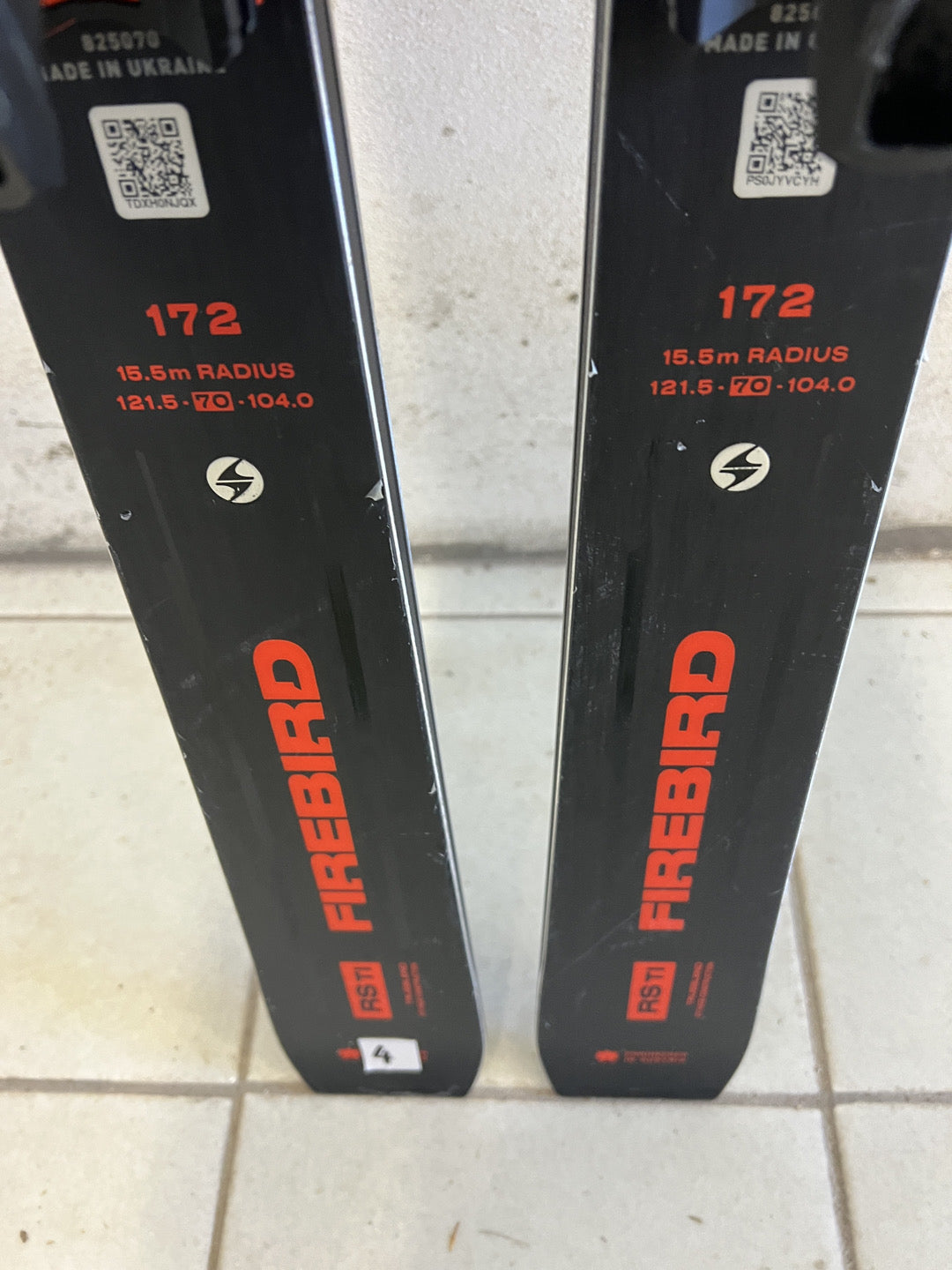 172cm sci Blizzard RS TI Test r15.5 usati N4