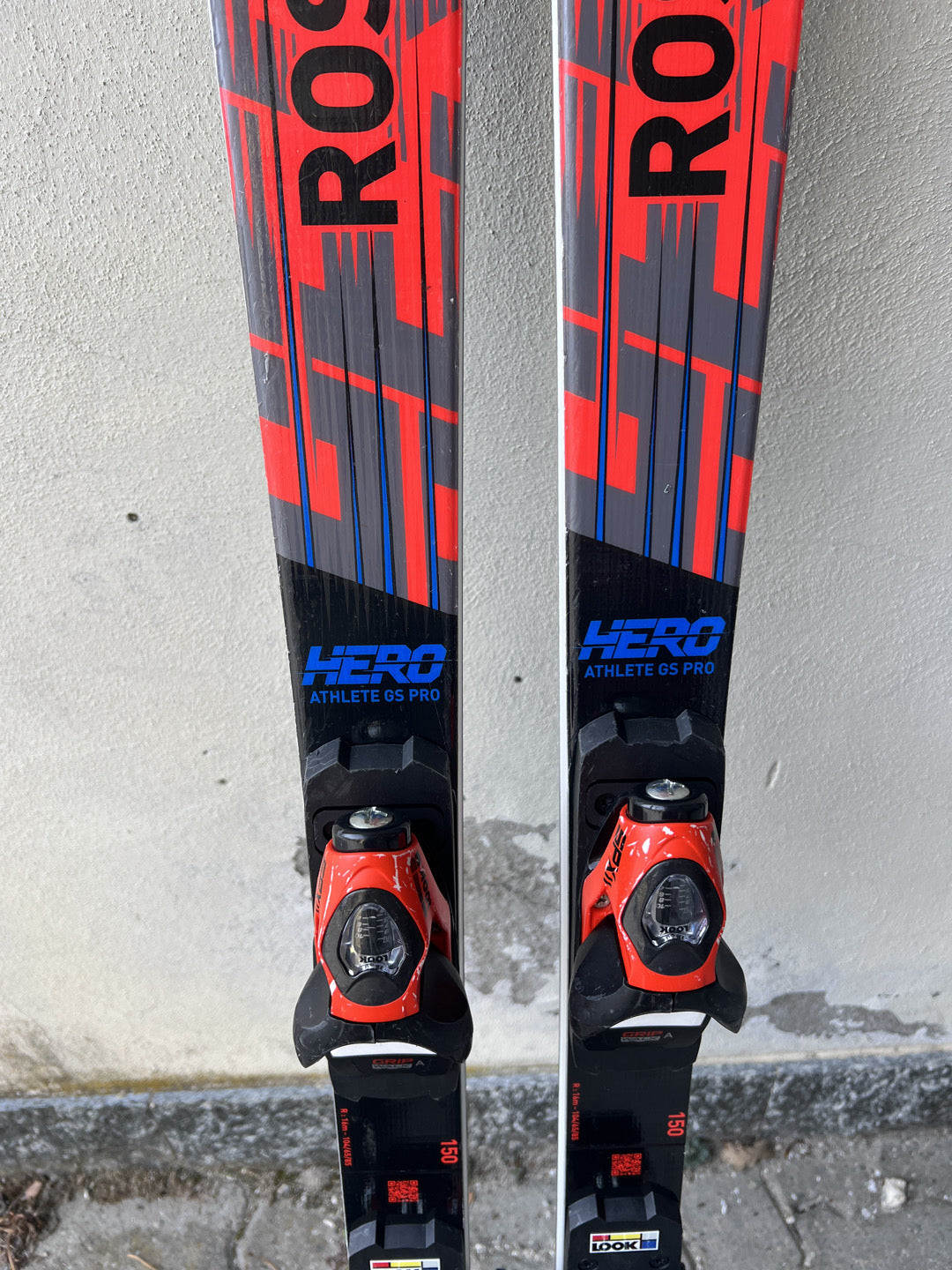 150cm sci Rossignol Hero FIS GSJ r16 usato 2025 N5