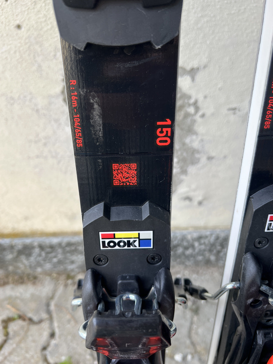 150cm sci Rossignol Hero FIS GSJ r16 usato 2025 N5