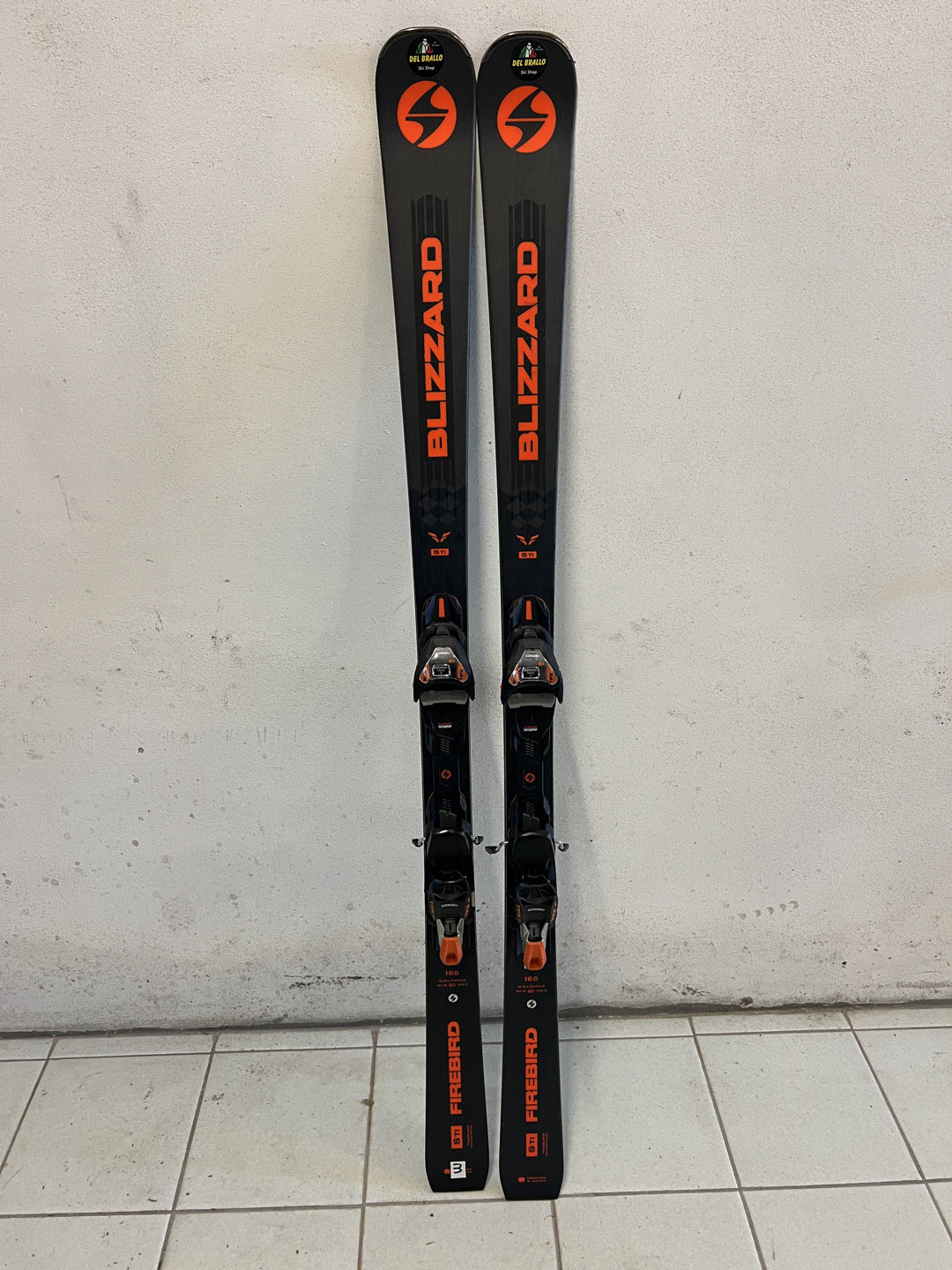 166cm sci Blizzard S TI Test r14.5 usati N3