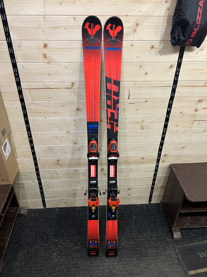 150cm sci Rossignol Hero Athlete FIS GSJ r16 usato