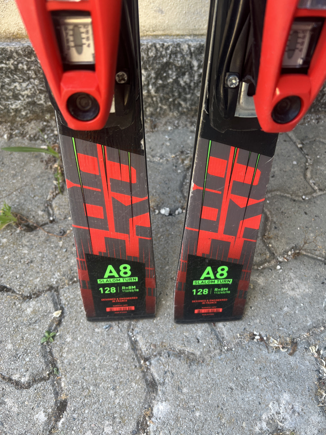 128cm sci Rossignol Hero FIS SLJ r13 usato 2025