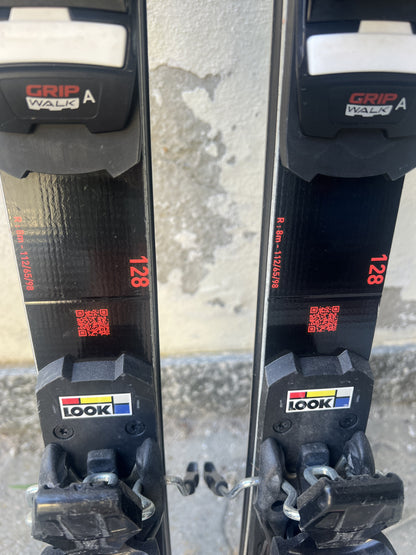 128cm sci Rossignol Hero FIS SLJ r13 usato 2025