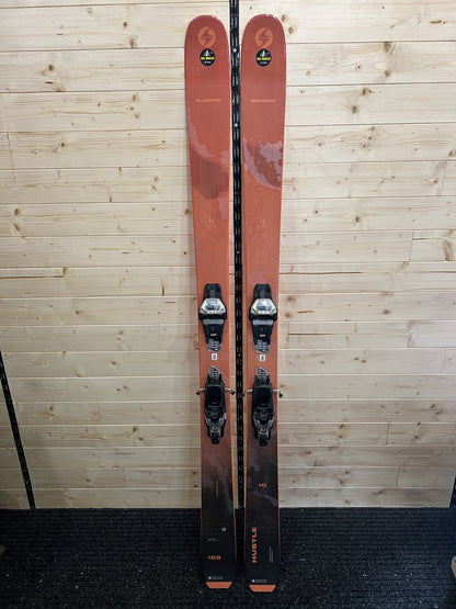 188cm Sci freeride Blizzard Hustle10 r19 usato N180