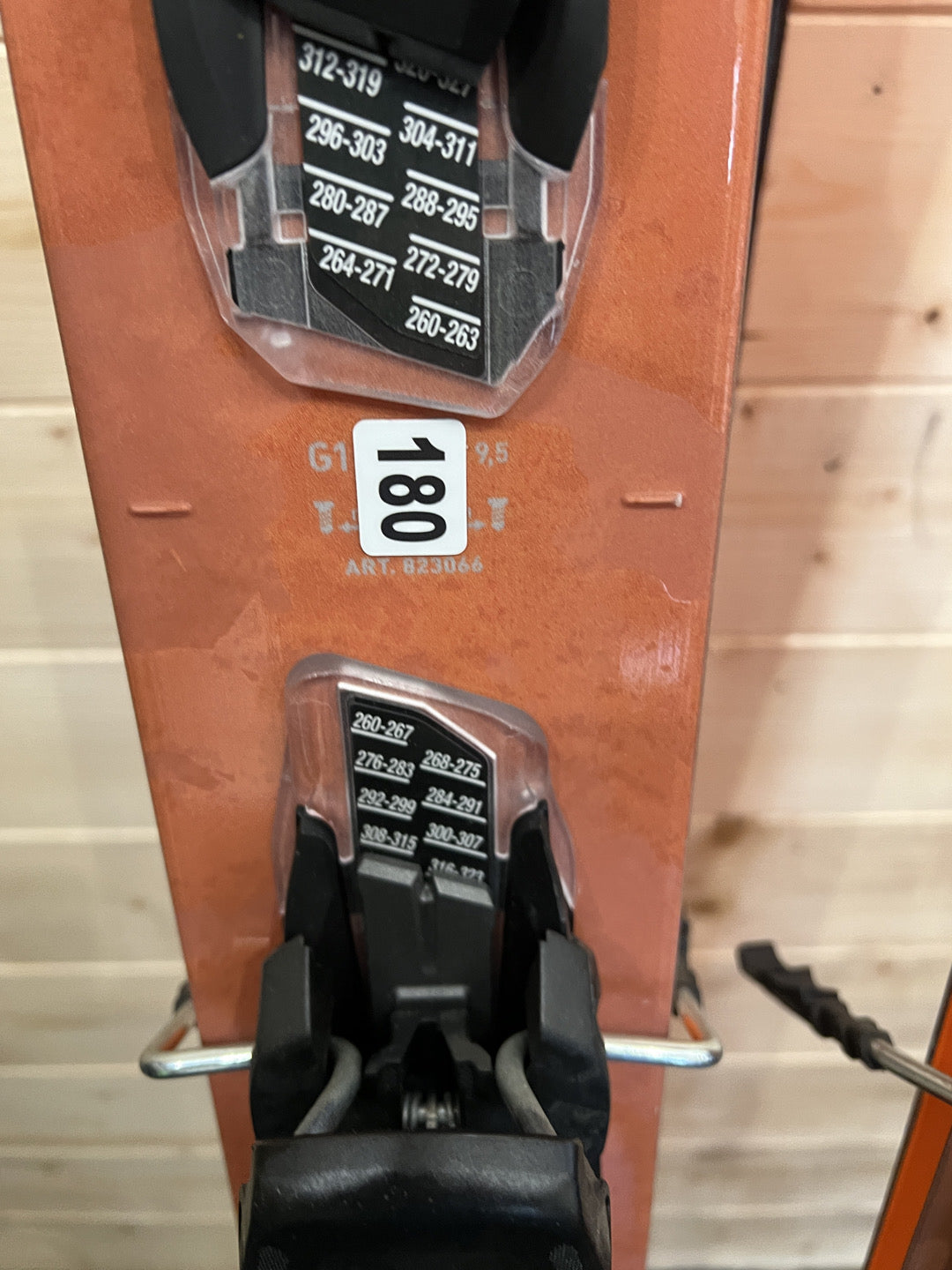 188cm Sci freeride Blizzard Hustle10 r19 usato N180