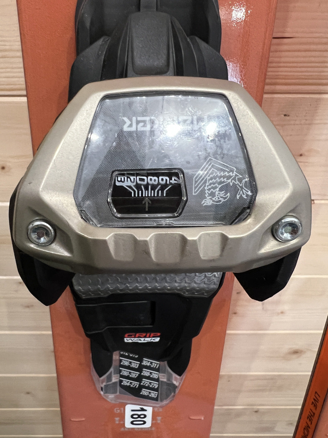 188cm Sci freeride Blizzard Hustle10 r19 usato N180