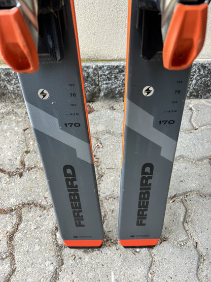 170cm sci Blizzard RTI Test 2023 r14.5 usati N102