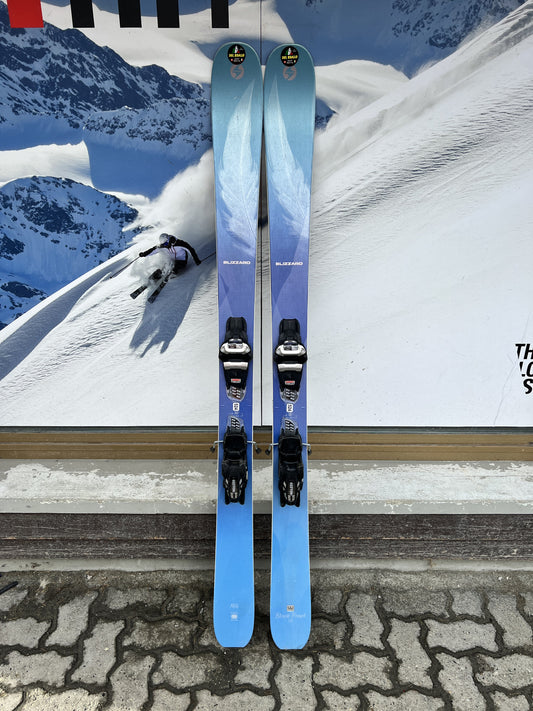 166cm Sci freeride Blizzard Blackpearl98 r15 usato