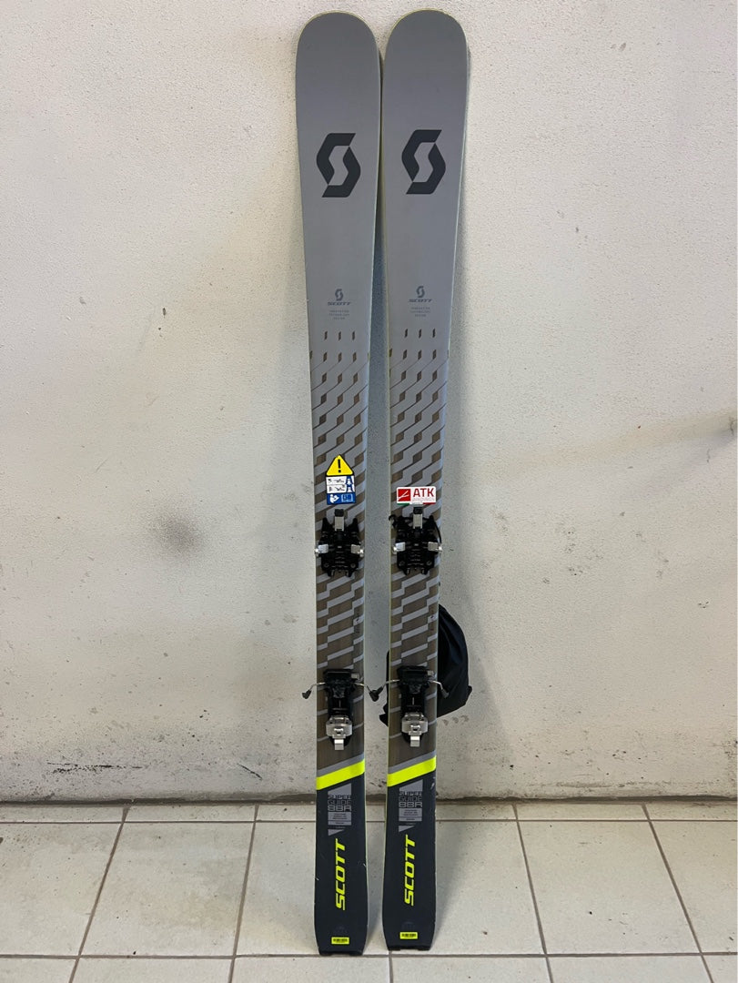 160cm Scott Superguide 88 Test Sci+attacchi+pelli