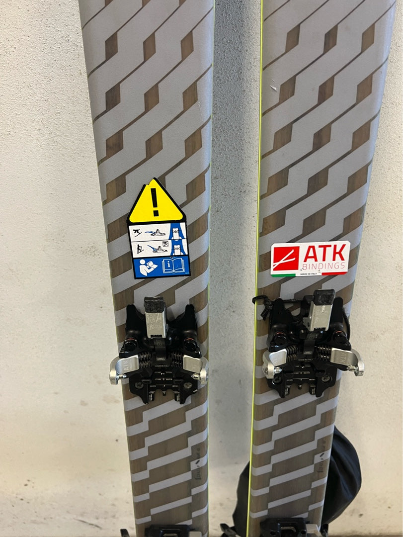 160cm Scott Superguide 88 Test Sci+attacchi+pelli