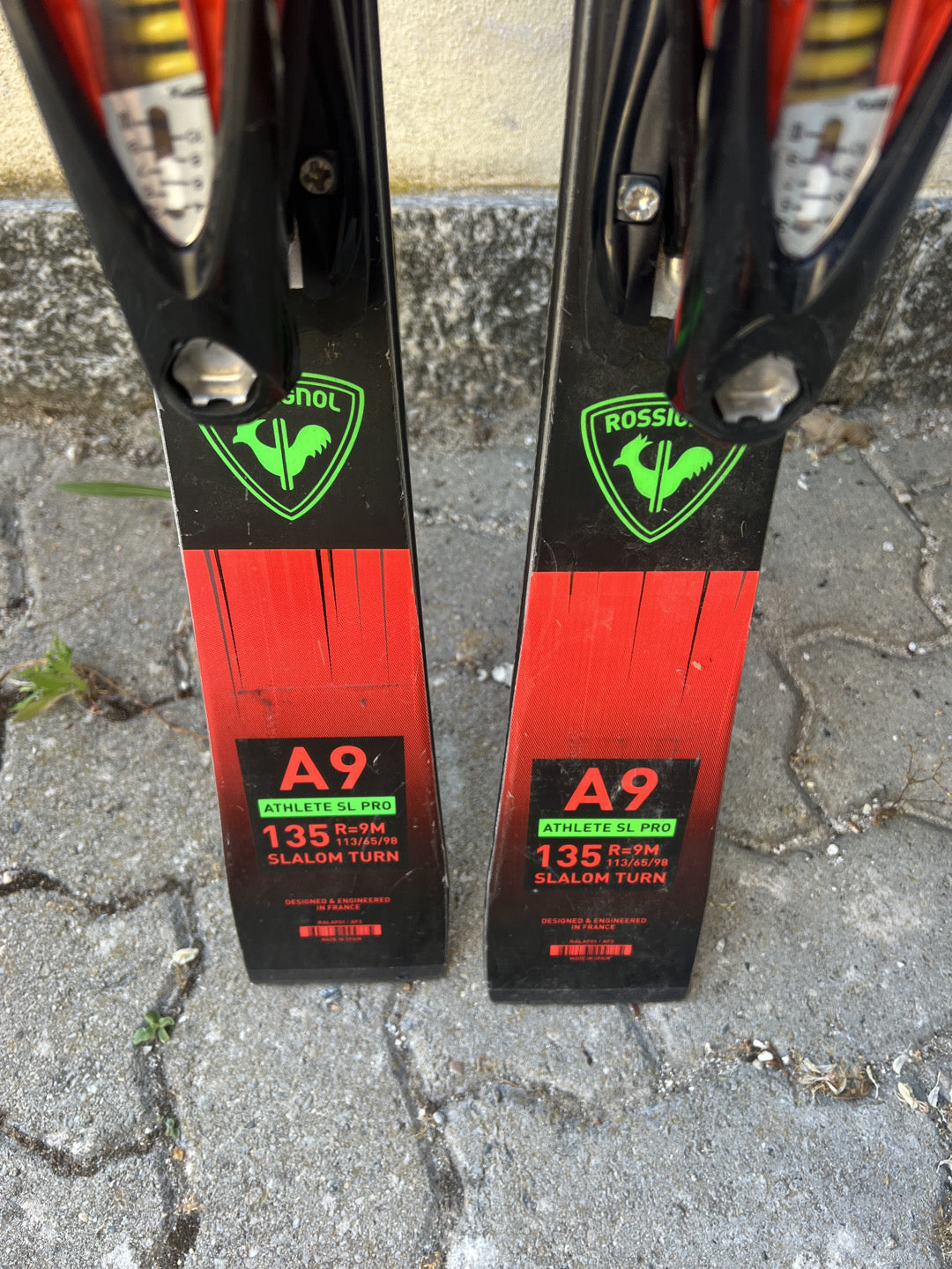 135cm sci Rossignol Hero FIS SLJ r9 usato 2024