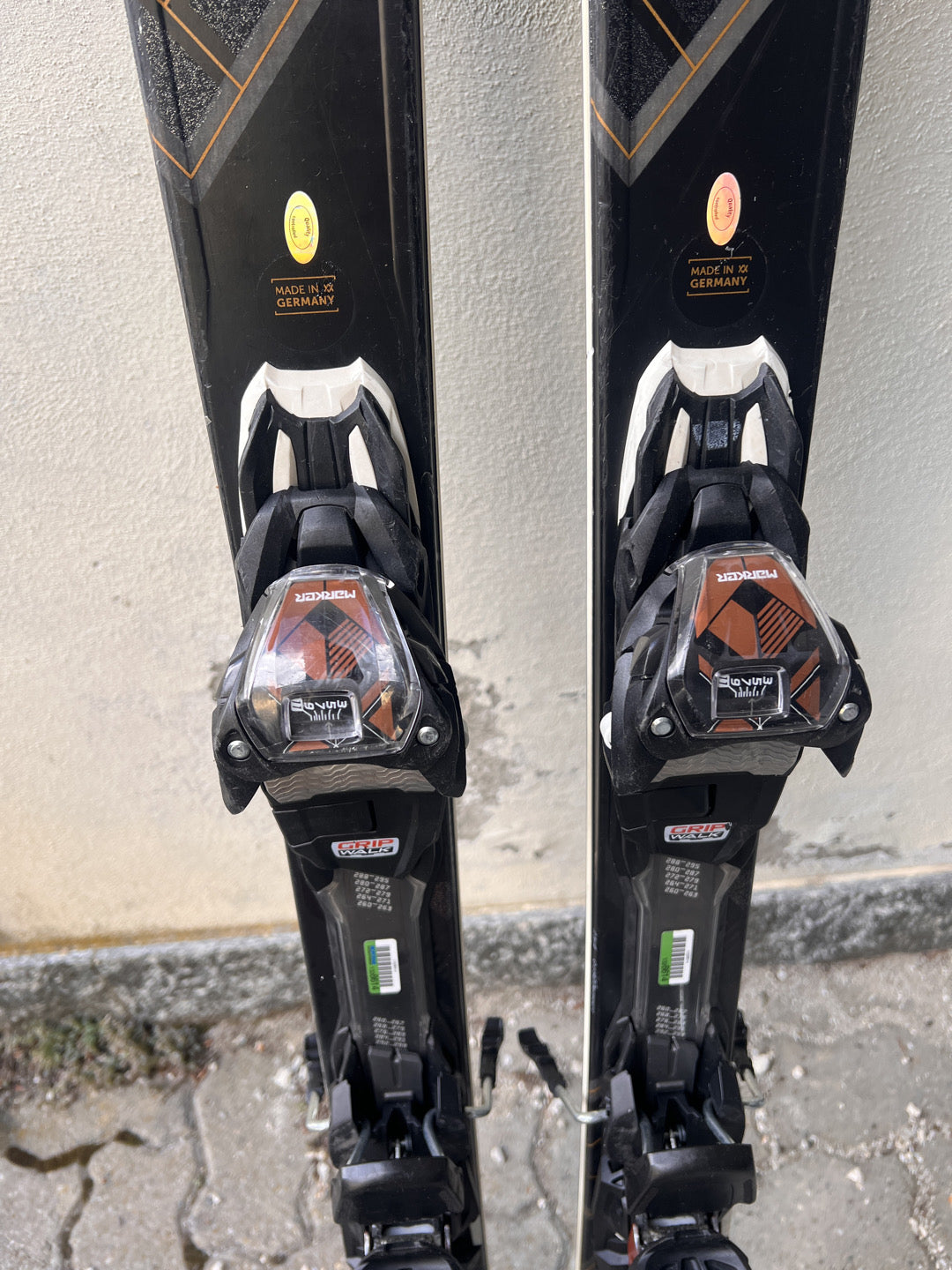 154cm sci Volkl Flair 75 r12.2 usato N132 8614