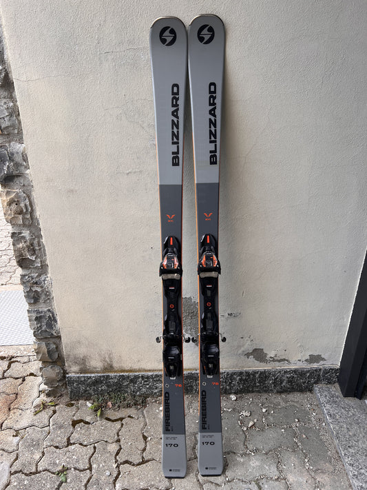 170cm sci Blizzard Firebird RTI76 r14.5 Test usati