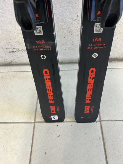 166cm sci Blizzard RS TI Test r14.5 usati N4