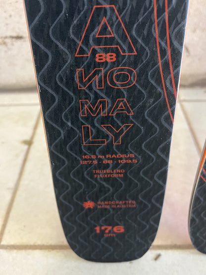 176cm Sci freeride Blizzard Anomaly 88 r16.5 usato