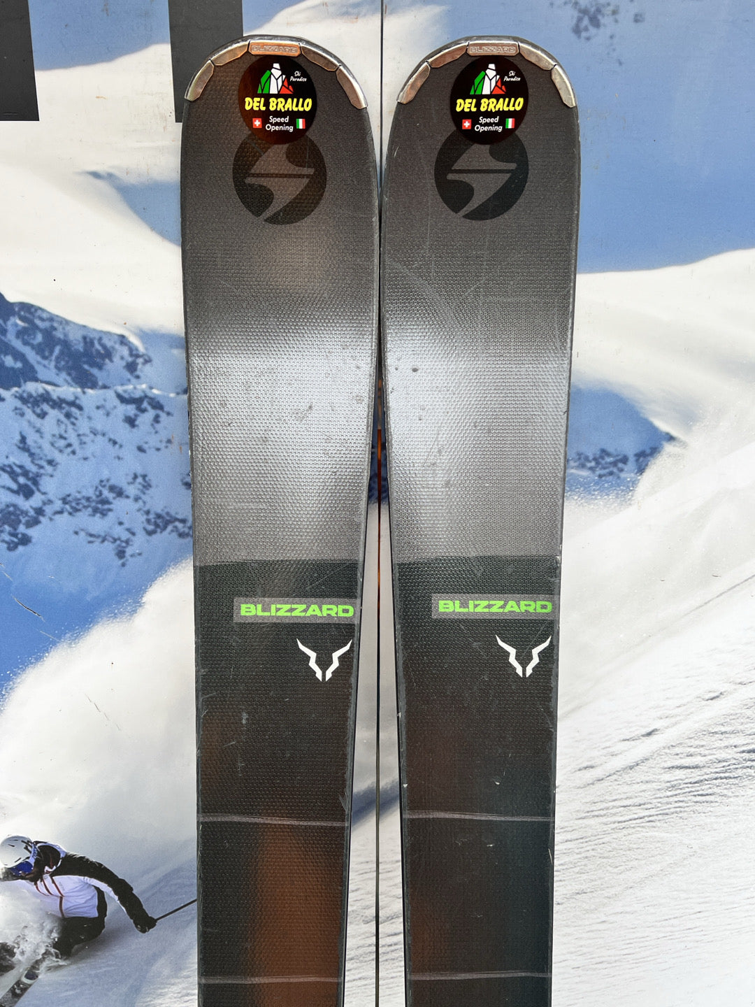 173cm Sci freeride Blizzard Brahma82 SP r15 usato