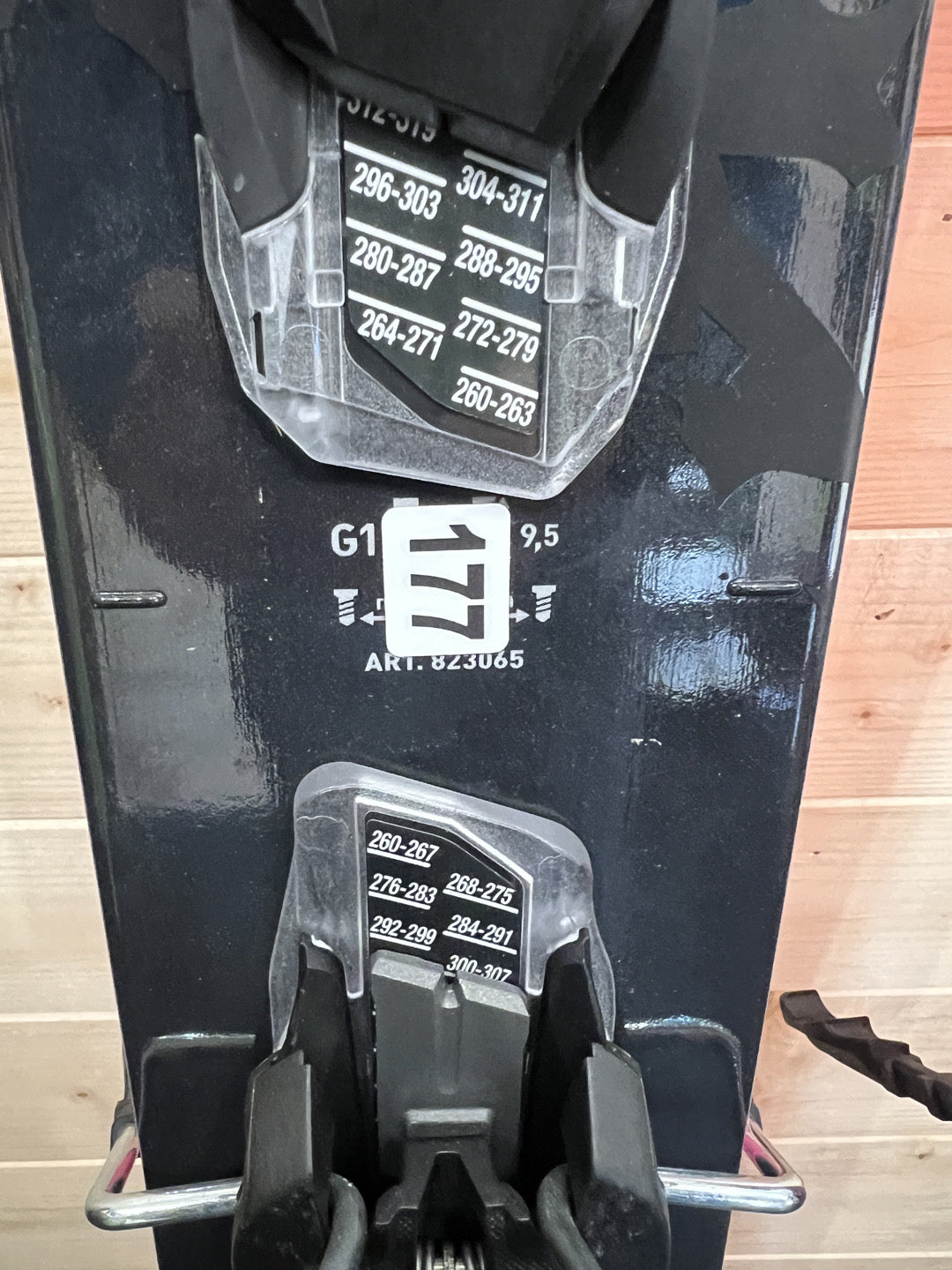 188cm Sci freeride Blizzard Hustle11 r21 usato N177