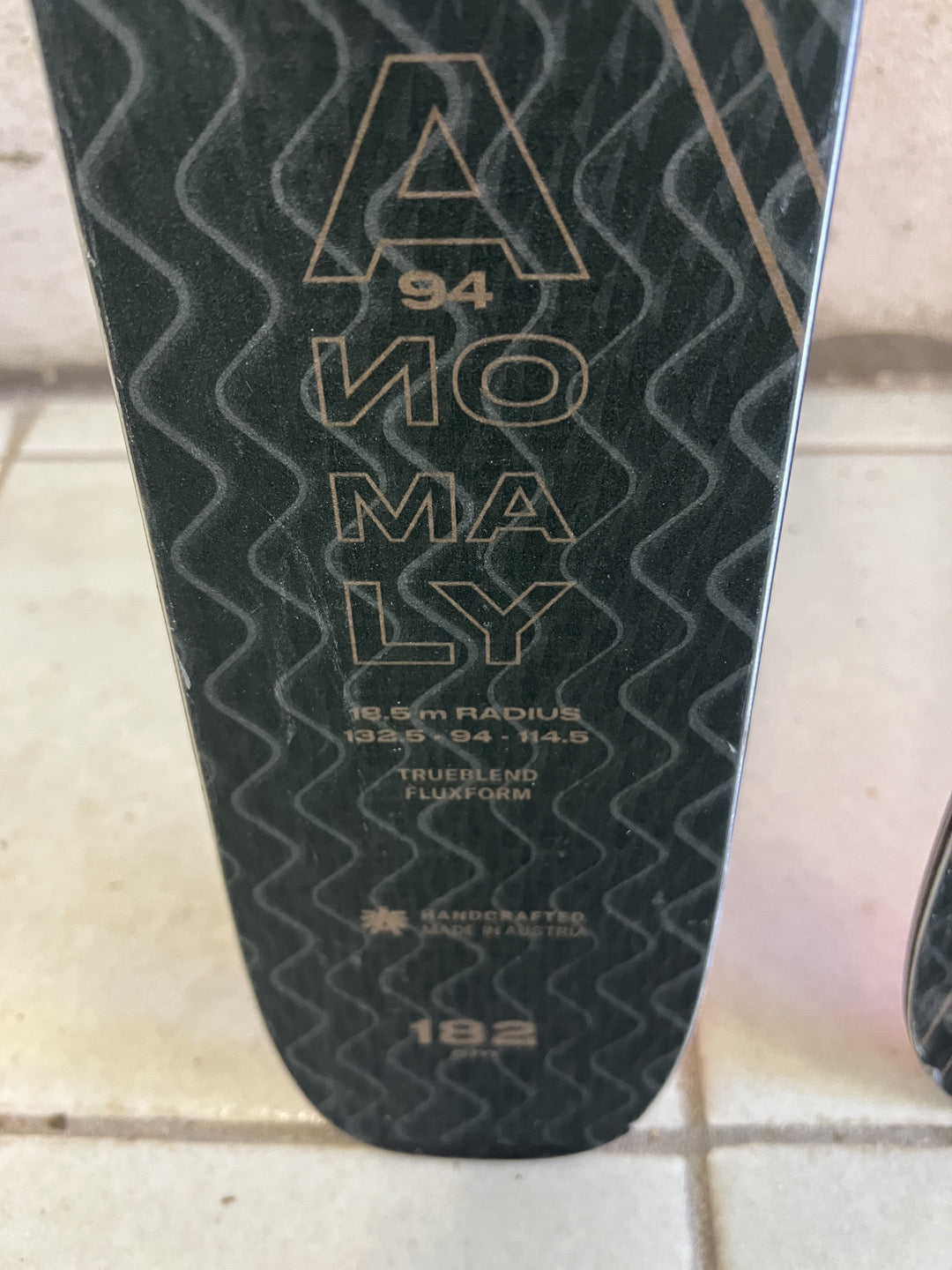 182cm Sci freeride Blizzard Anomaly94 r19.5 usato