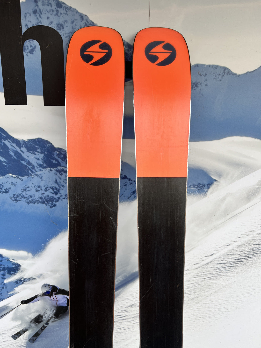 187cm Sci freeride Blizzard Bushwacker88 r19 usato