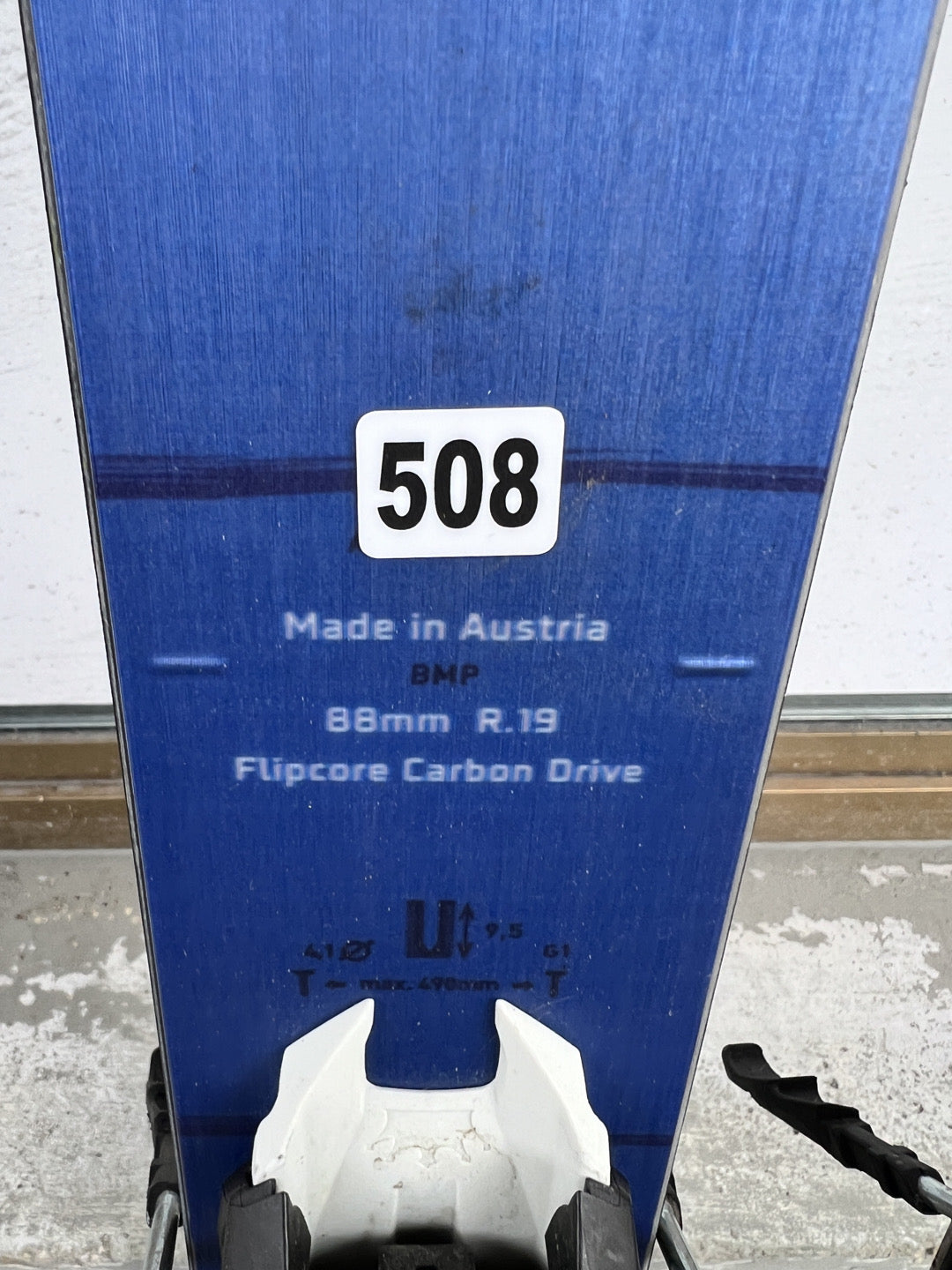 187cm Sci freeride Blizzard Bushwacker88 r19 usato