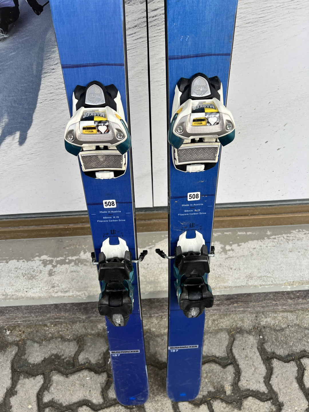 187cm Sci freeride Blizzard Bushwacker88 r19 usato