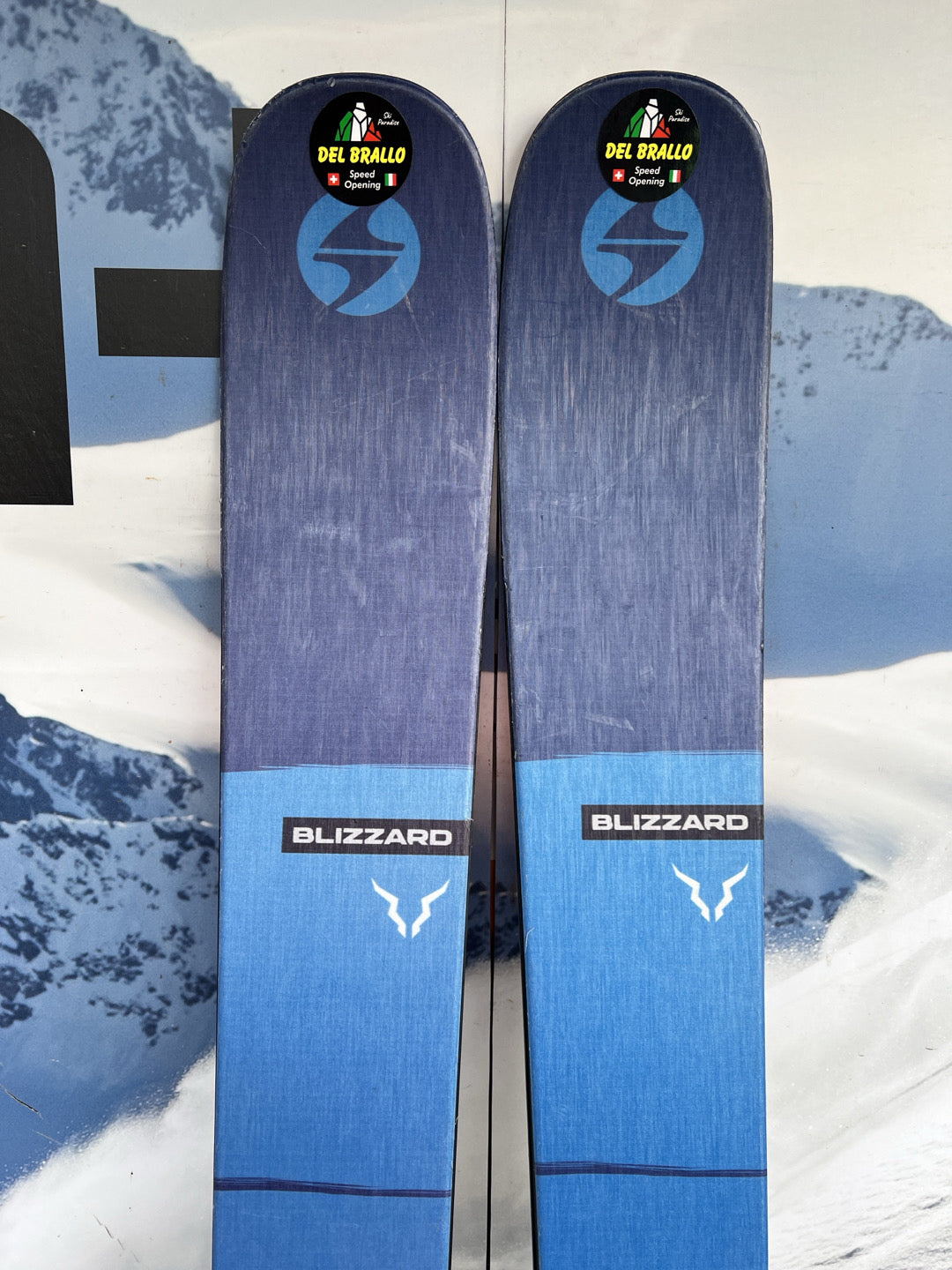 187cm Sci freeride Blizzard Bushwacker88 r19 usato