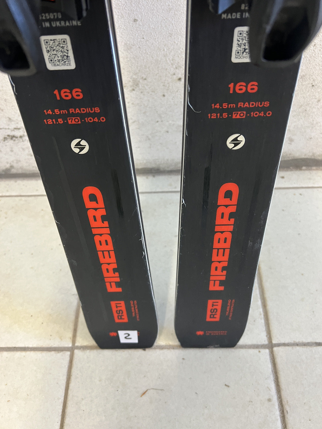 166cm Blizzard RS TI Test r14.5 usati N2